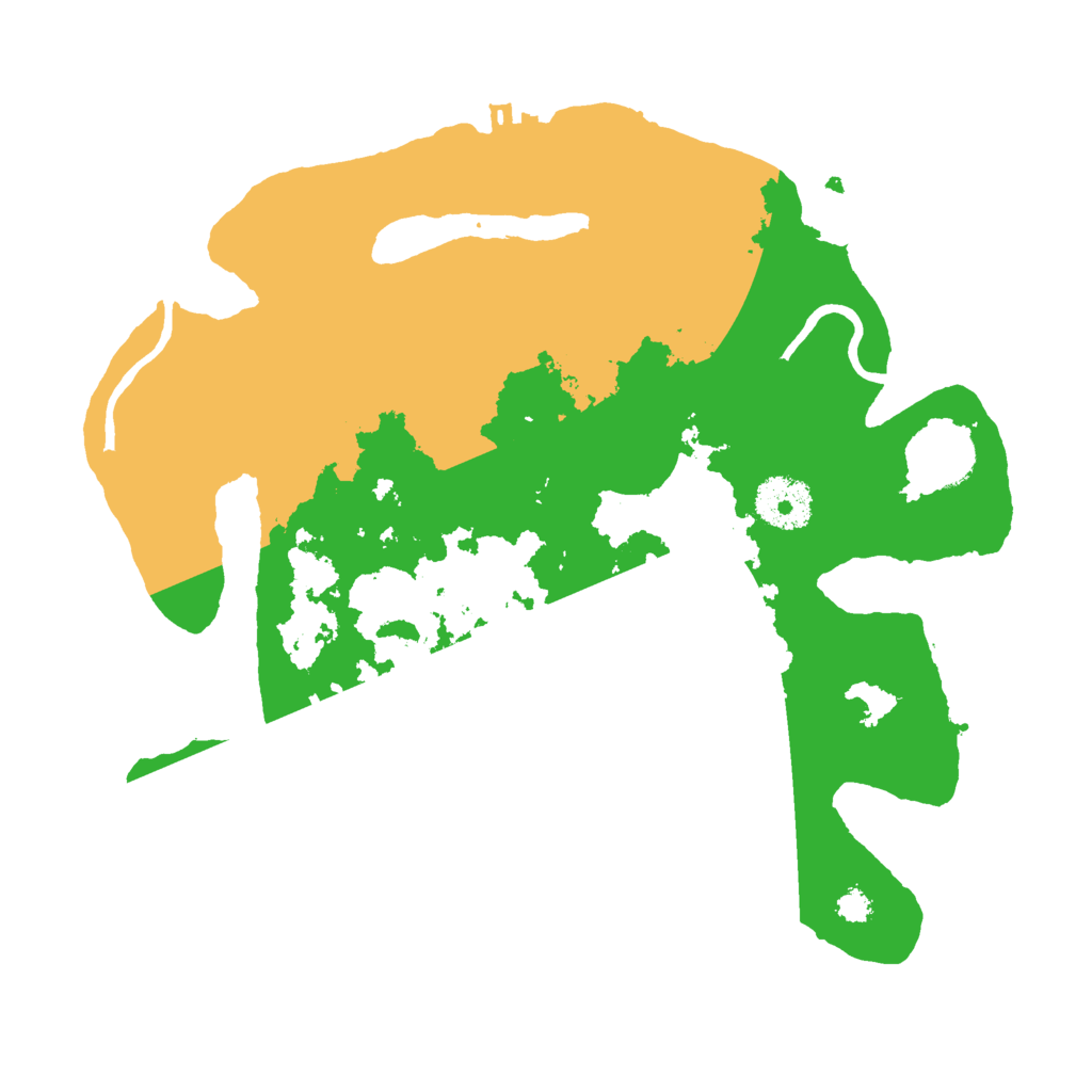 Biome Rust Map: Procedural Map, Size: 3000, Seed: 529559785