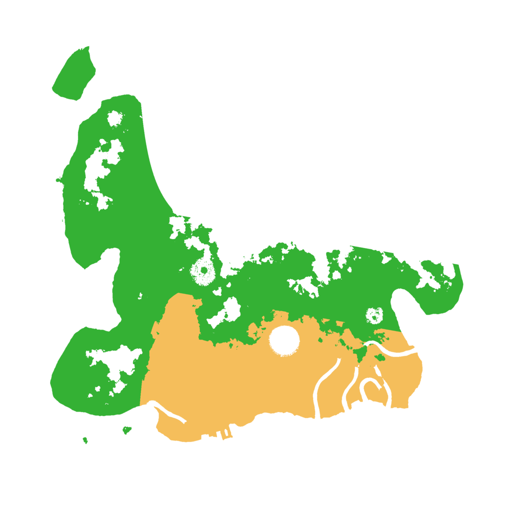 Biome Rust Map: Procedural Map, Size: 3000, Seed: 3250618