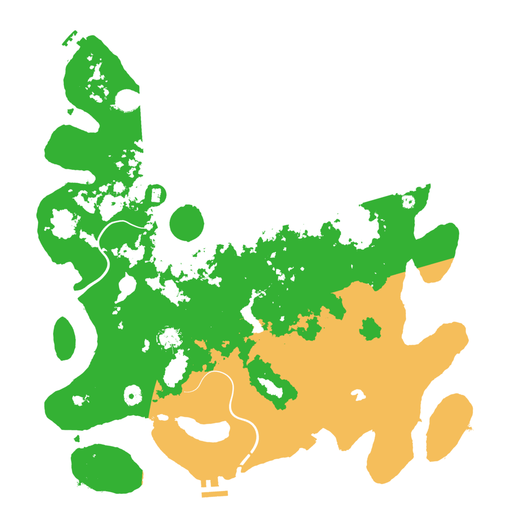 Biome Rust Map: Procedural Map, Size: 4000, Seed: 312342