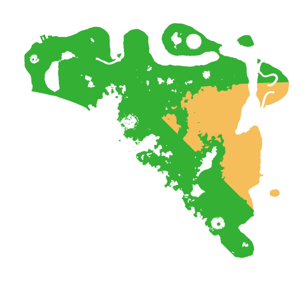 Biome Rust Map: Procedural Map, Size: 3580, Seed: 202962