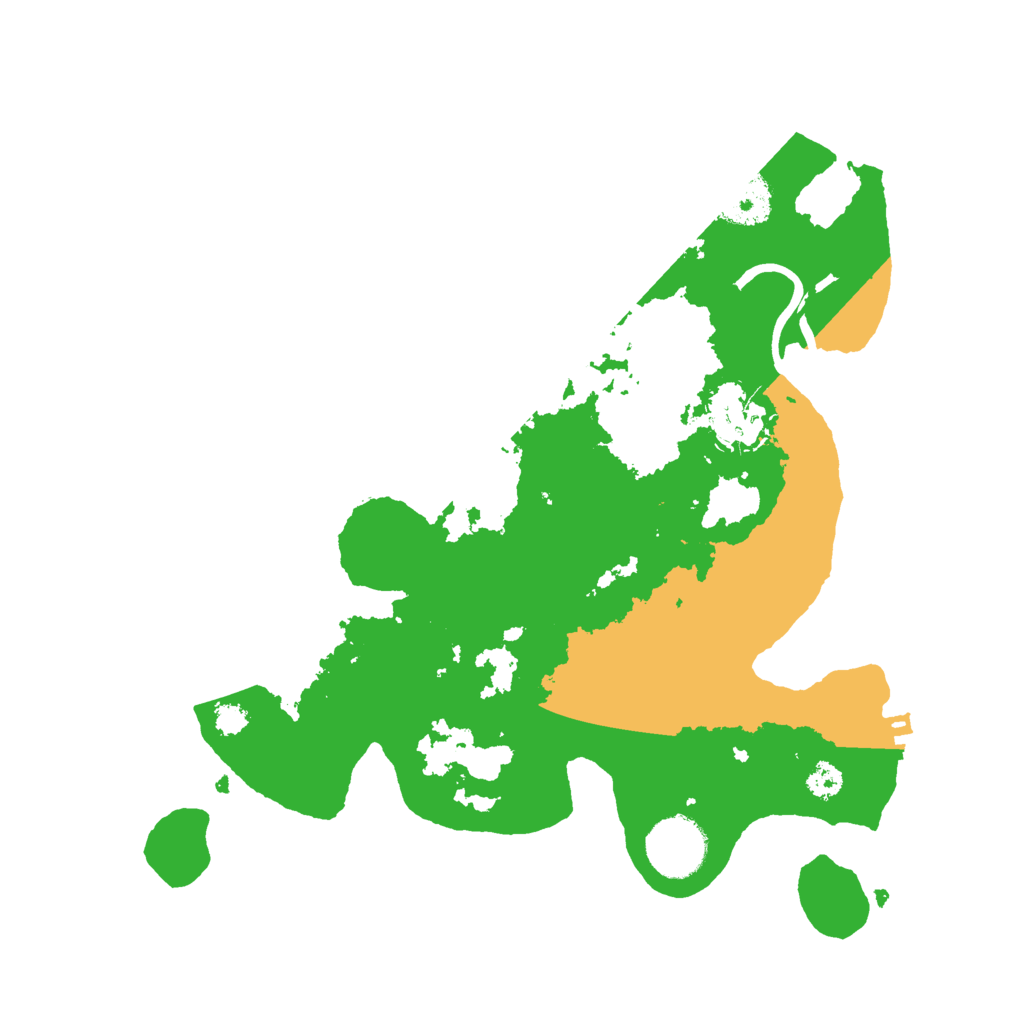 Biome Rust Map: Procedural Map, Size: 3000, Seed: 7162011