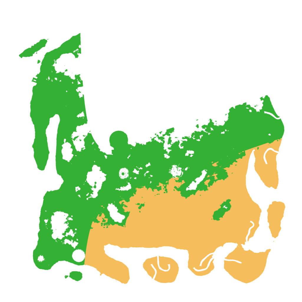 Biome Rust Map: Procedural Map, Size: 4300, Seed: 12011