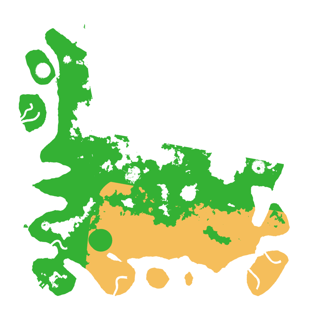 Biome Rust Map: Procedural Map, Size: 3700, Seed: 2003101202