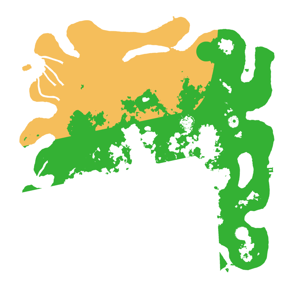 Biome Rust Map: Procedural Map, Size: 4000, Seed: 1080