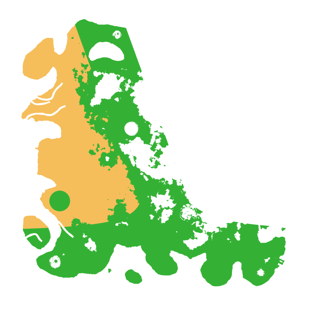Biome Rust Map: Procedural Map, Size: 4000, Seed: 250000
