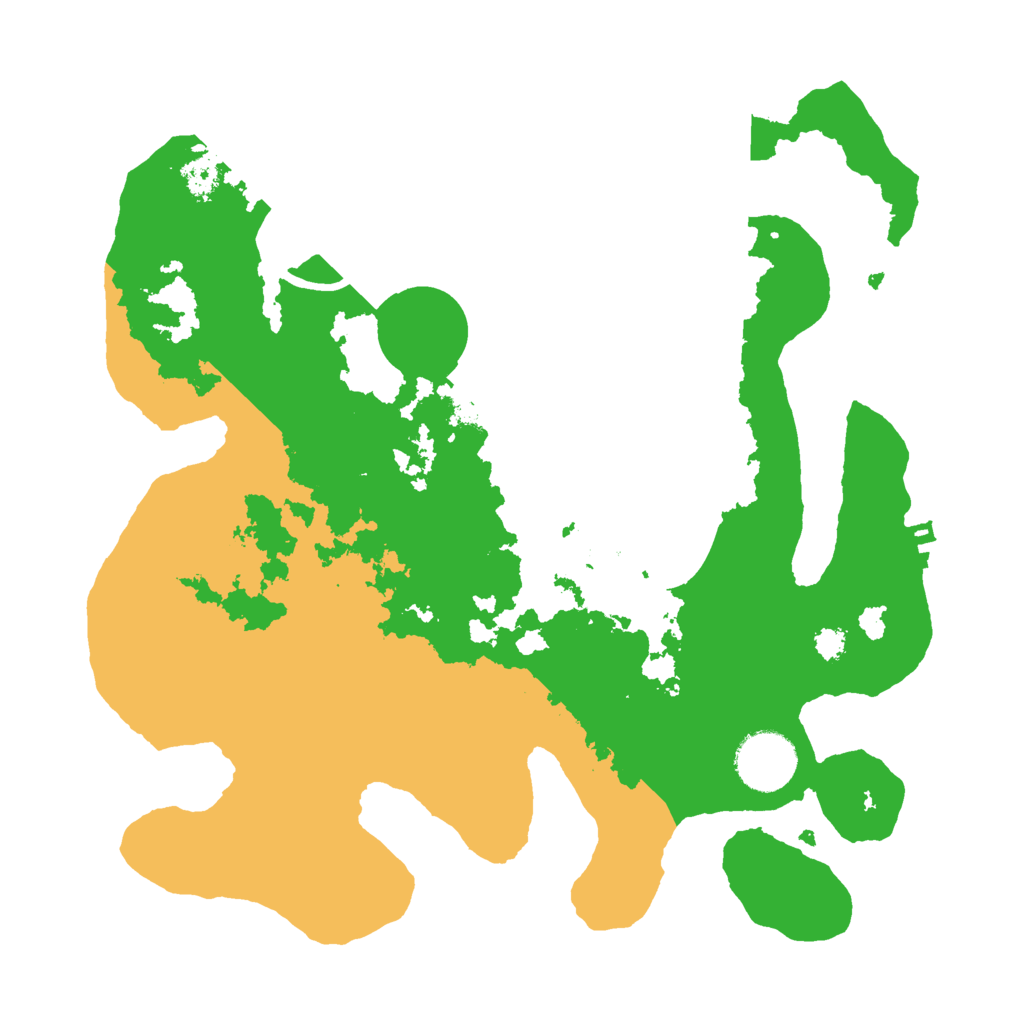 Biome Rust Map: Procedural Map, Size: 3000, Seed: 1280202086
