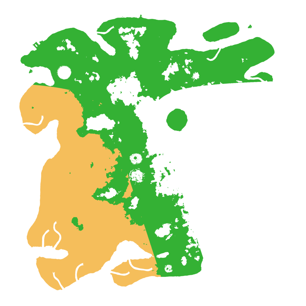 Biome Rust Map: Procedural Map, Size: 4000, Seed: 1615474548