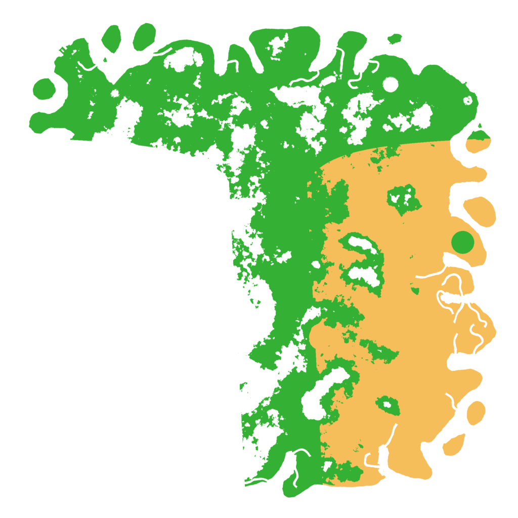 Biome Rust Map: Procedural Map, Size: 6000, Seed: 454409506