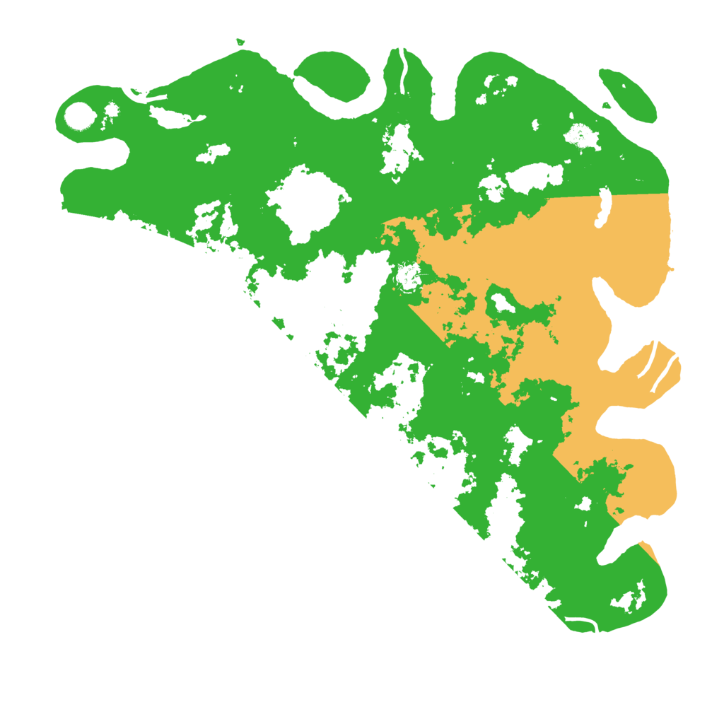 Biome Rust Map: Procedural Map, Size: 4500, Seed: 45959278