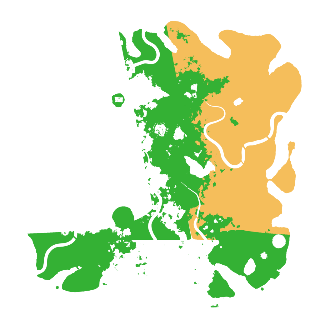 Biome Rust Map: Procedural Map, Size: 4250, Seed: 611068064