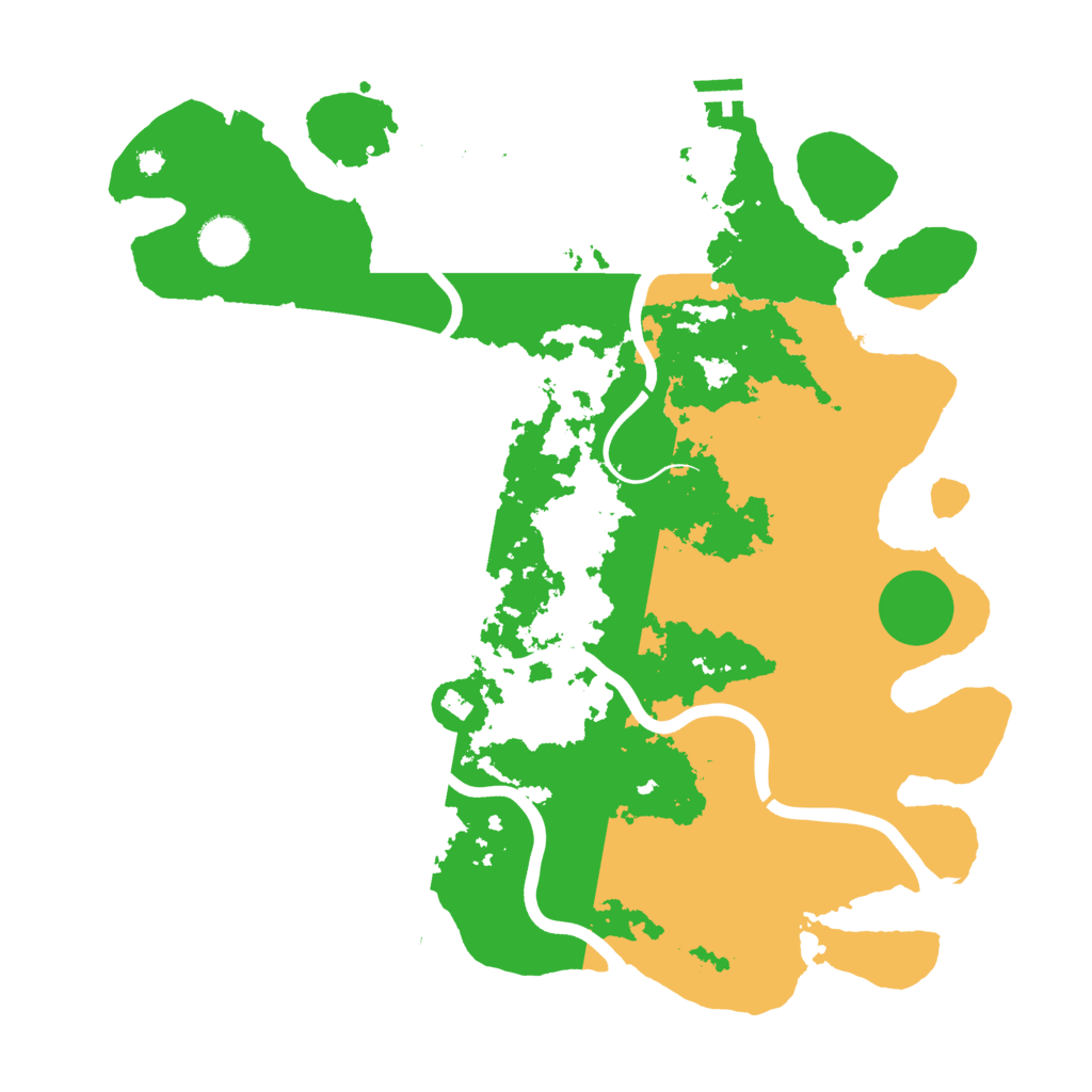 Biome Rust Map: Procedural Map, Size: 3850, Seed: 2062695691