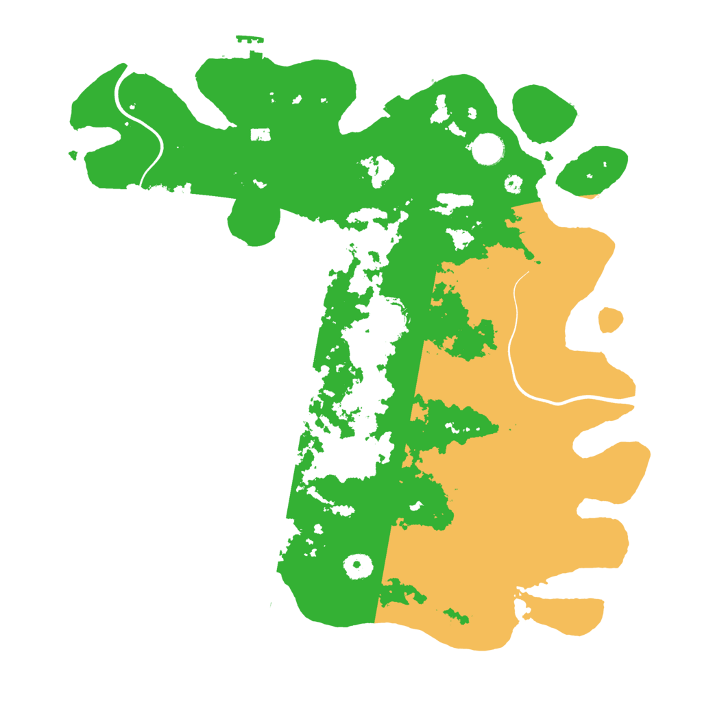 Biome Rust Map: Procedural Map, Size: 3850, Seed: 2062695691