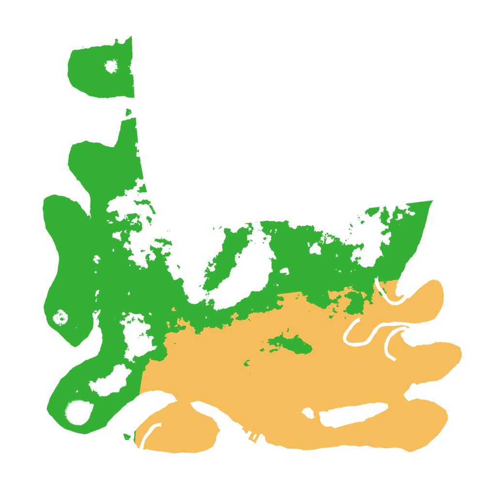 Biome Rust Map: Procedural Map, Size: 3500, Seed: 20220901