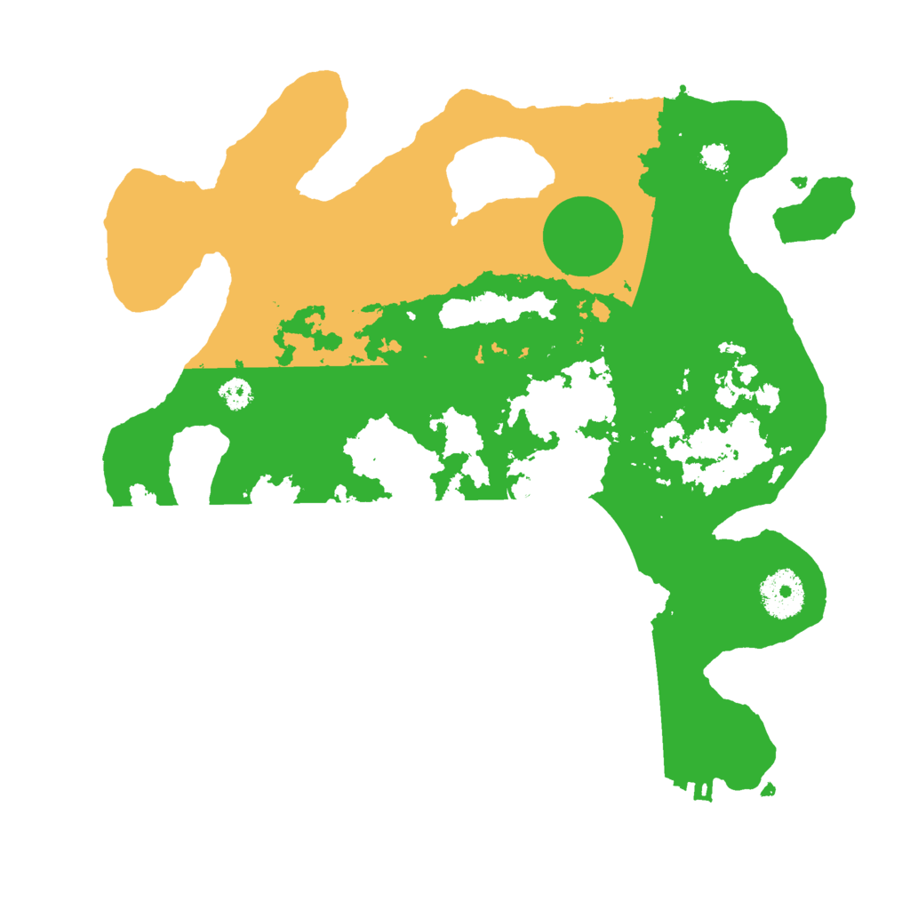 Biome Rust Map: Procedural Map, Size: 3000, Seed: 41558