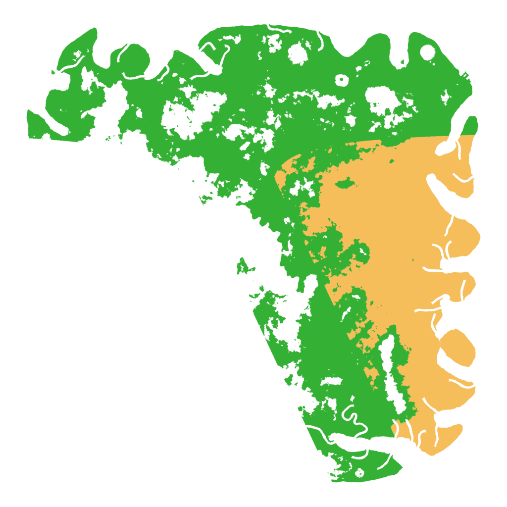 Biome Rust Map: Procedural Map, Size: 6000, Seed: 1507313048