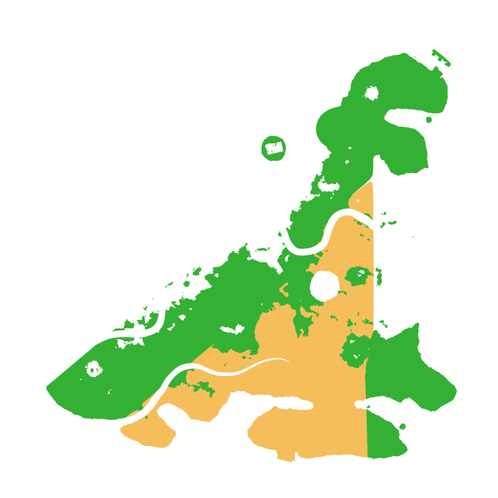 Biome Rust Map: Procedural Map, Size: 3250, Seed: 917357419