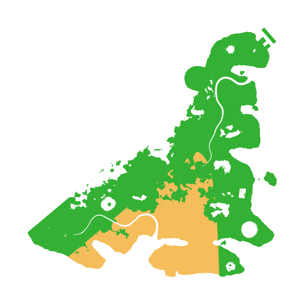 Biome Rust Map: Procedural Map, Size: 3250, Seed: 917357419