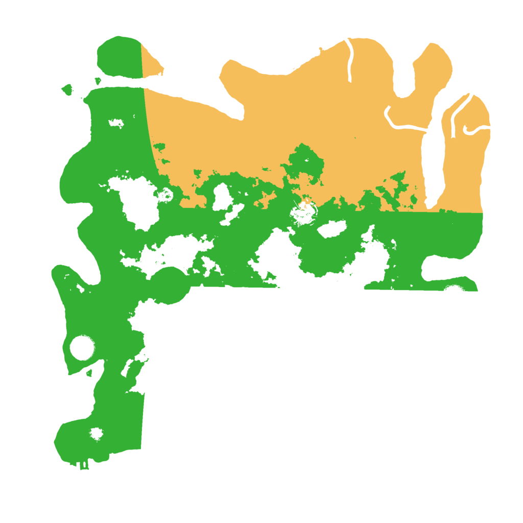 Biome Rust Map: Procedural Map, Size: 3750, Seed: 72907653