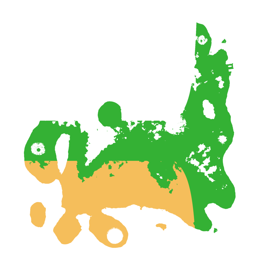 Biome Rust Map: Procedural Map, Size: 3000, Seed: 30347