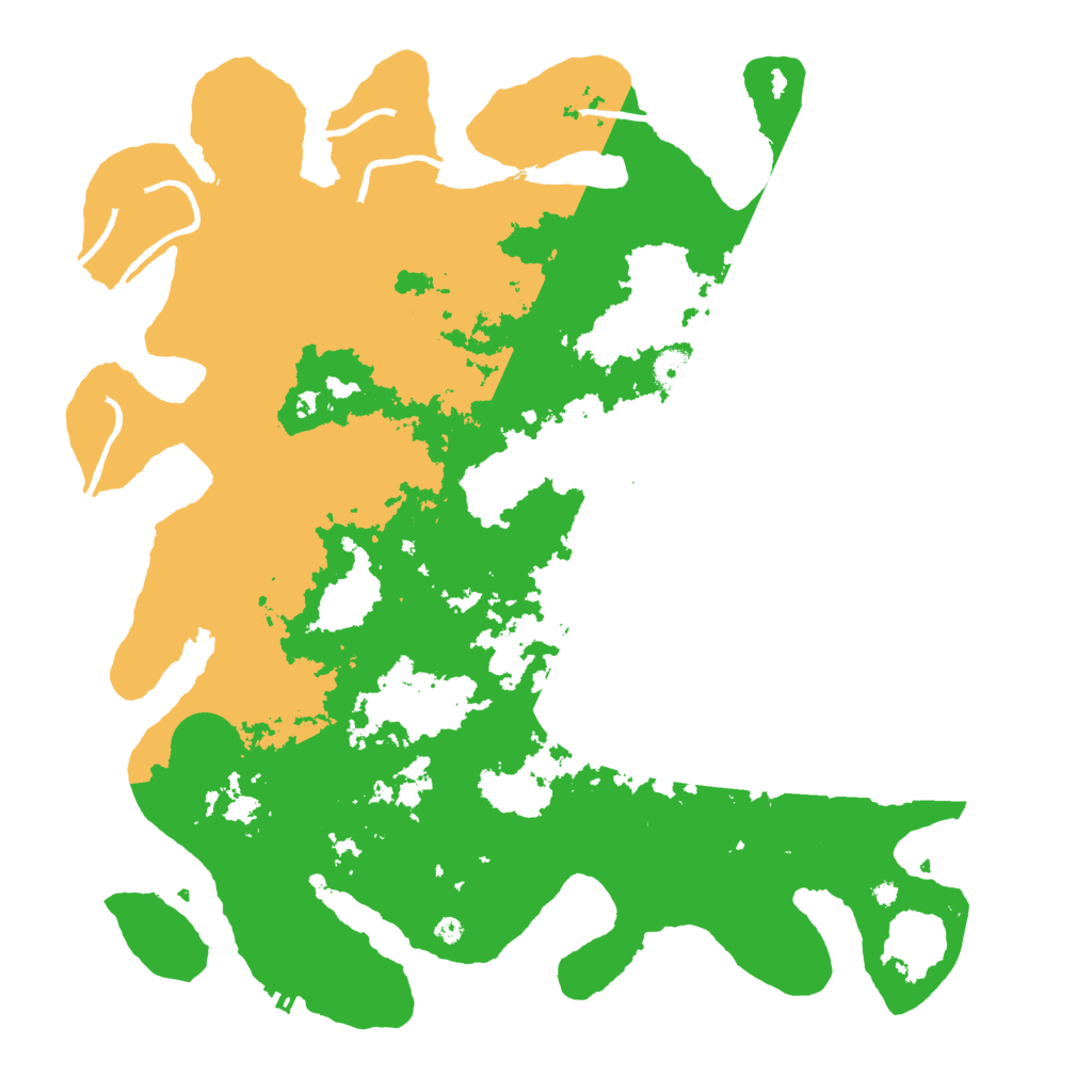 Biome Rust Map: Procedural Map, Size: 4250, Seed: 1354030726