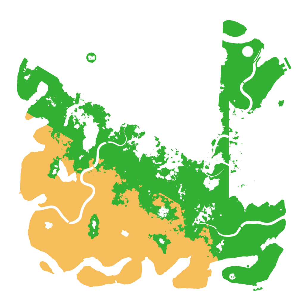 Biome Rust Map: Procedural Map, Size: 5000, Seed: 1170230633