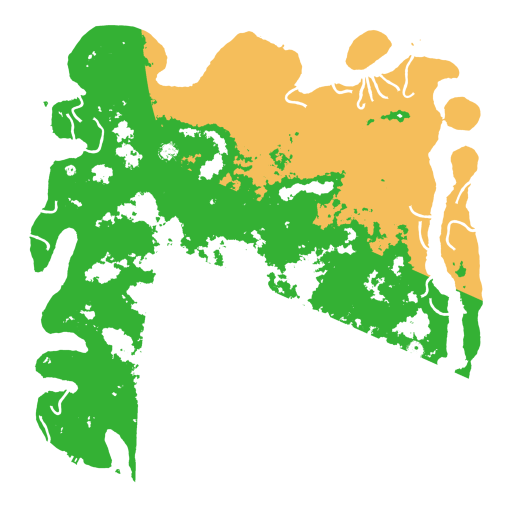 Biome Rust Map: Procedural Map, Size: 5000, Seed: 193614852