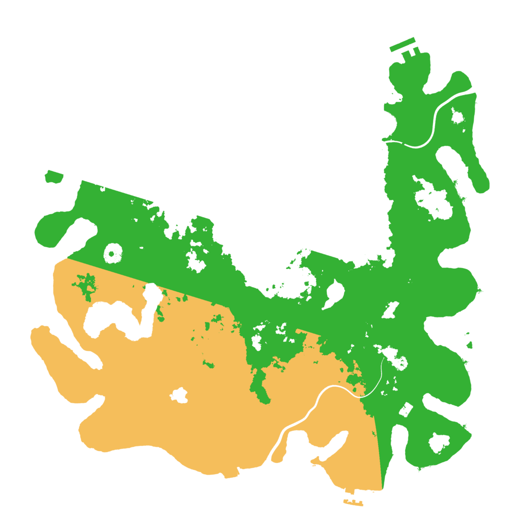 Biome Rust Map: Procedural Map, Size: 4000, Seed: 1487329740