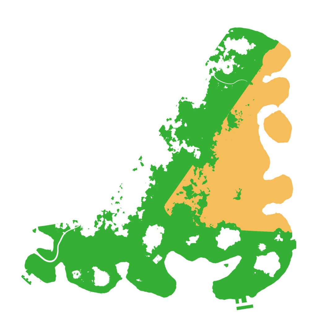 Biome Rust Map: Procedural Map, Size: 3850, Seed: 1345922184