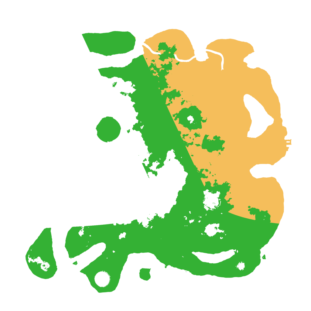 Biome Rust Map: Procedural Map, Size: 3560, Seed: 813523