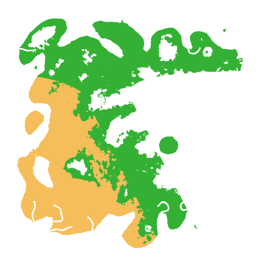 Biome Rust Map: Procedural Map, Size: 4000, Seed: 19761