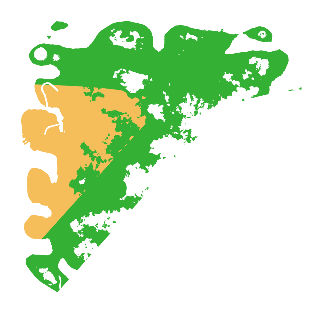Biome Rust Map: Procedural Map, Size: 4300, Seed: 648258