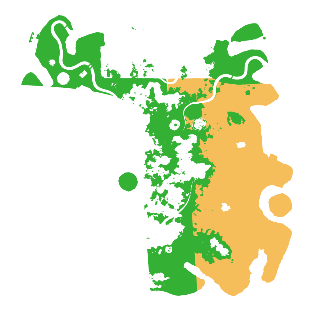 Biome Rust Map: Procedural Map, Size: 4500, Seed: 1537005674