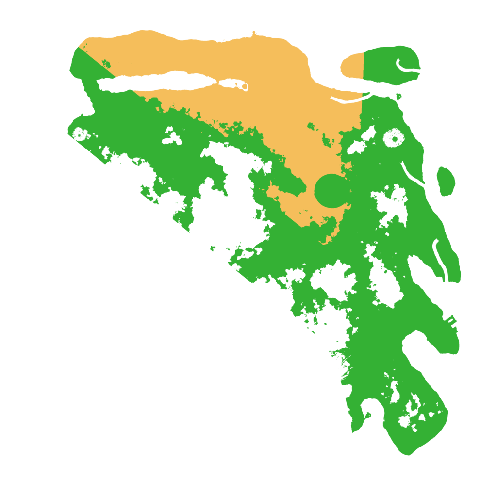 Biome Rust Map: Procedural Map, Size: 3850, Seed: 5109423