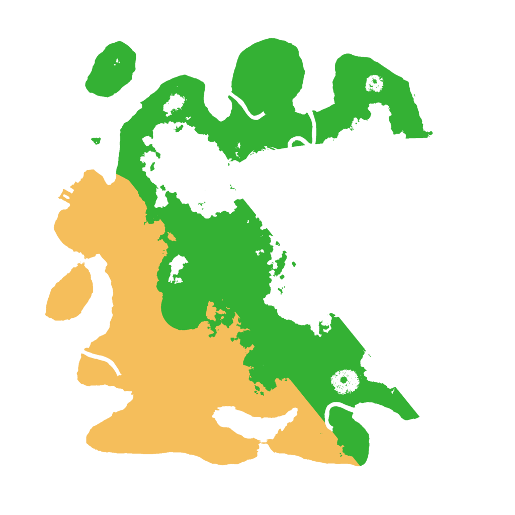 Biome Rust Map: Procedural Map, Size: 3000, Seed: 1380229849