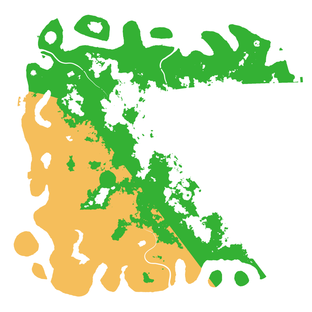 Biome Rust Map: Procedural Map, Size: 5000, Seed: 209533448