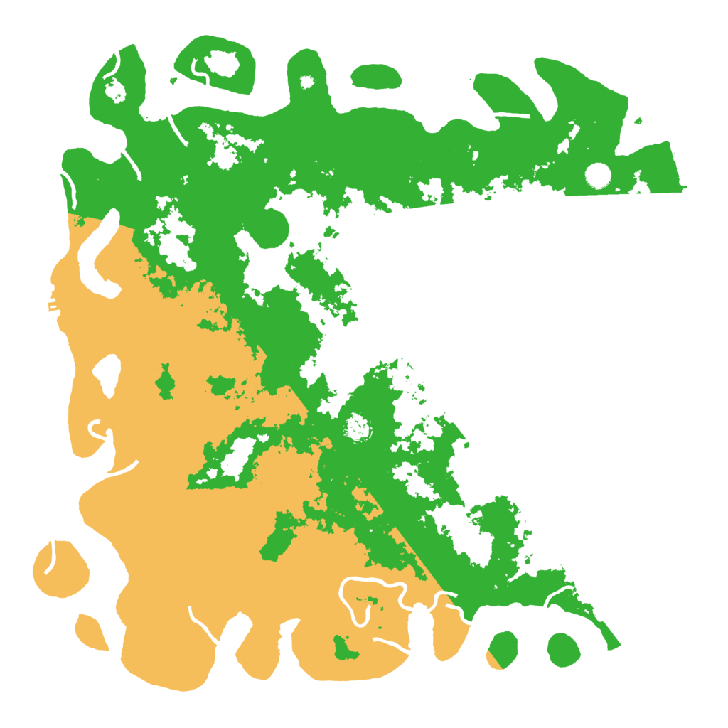 Biome Rust Map: Procedural Map, Size: 5000, Seed: 209533448