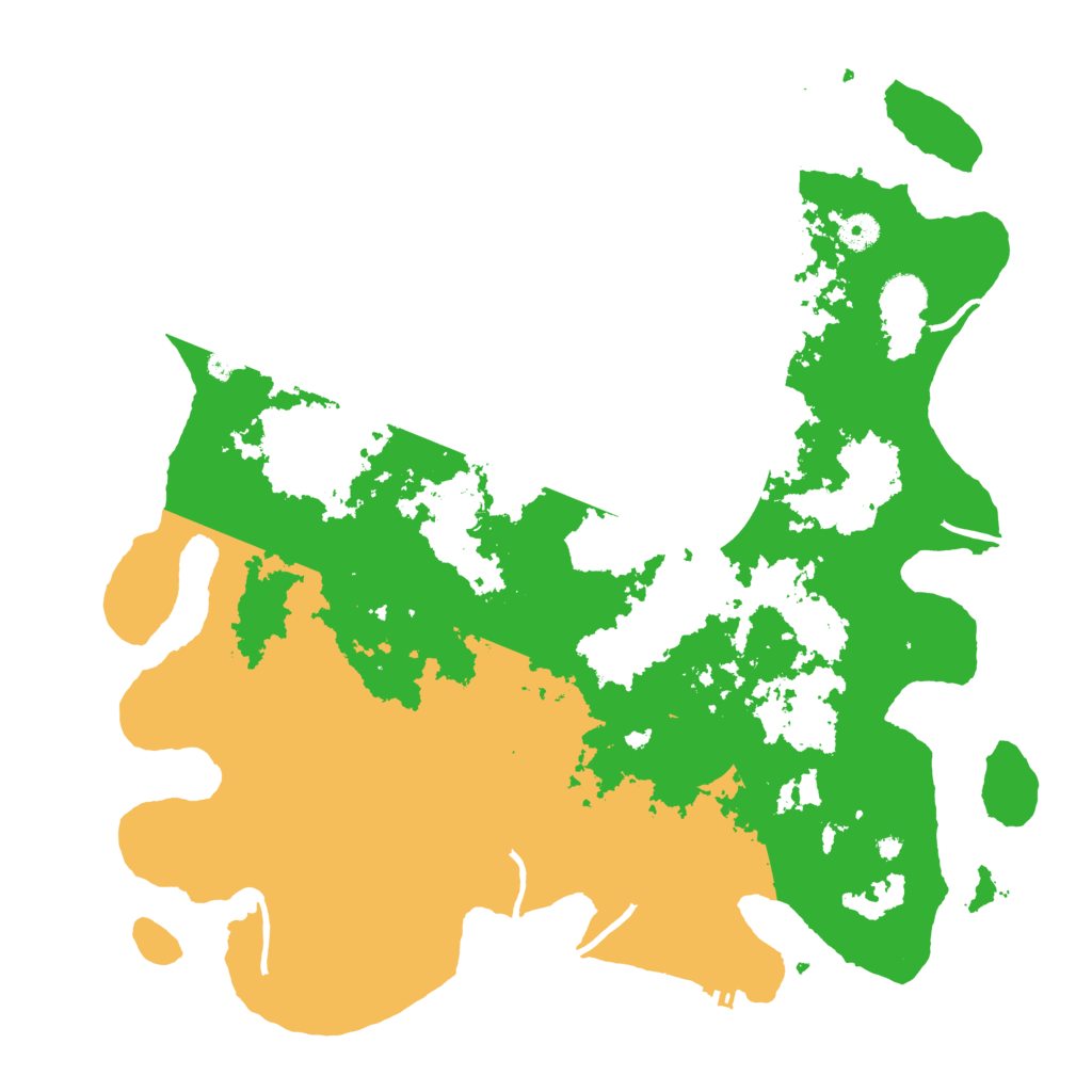 Biome Rust Map: Procedural Map, Size: 4300, Seed: 309024121