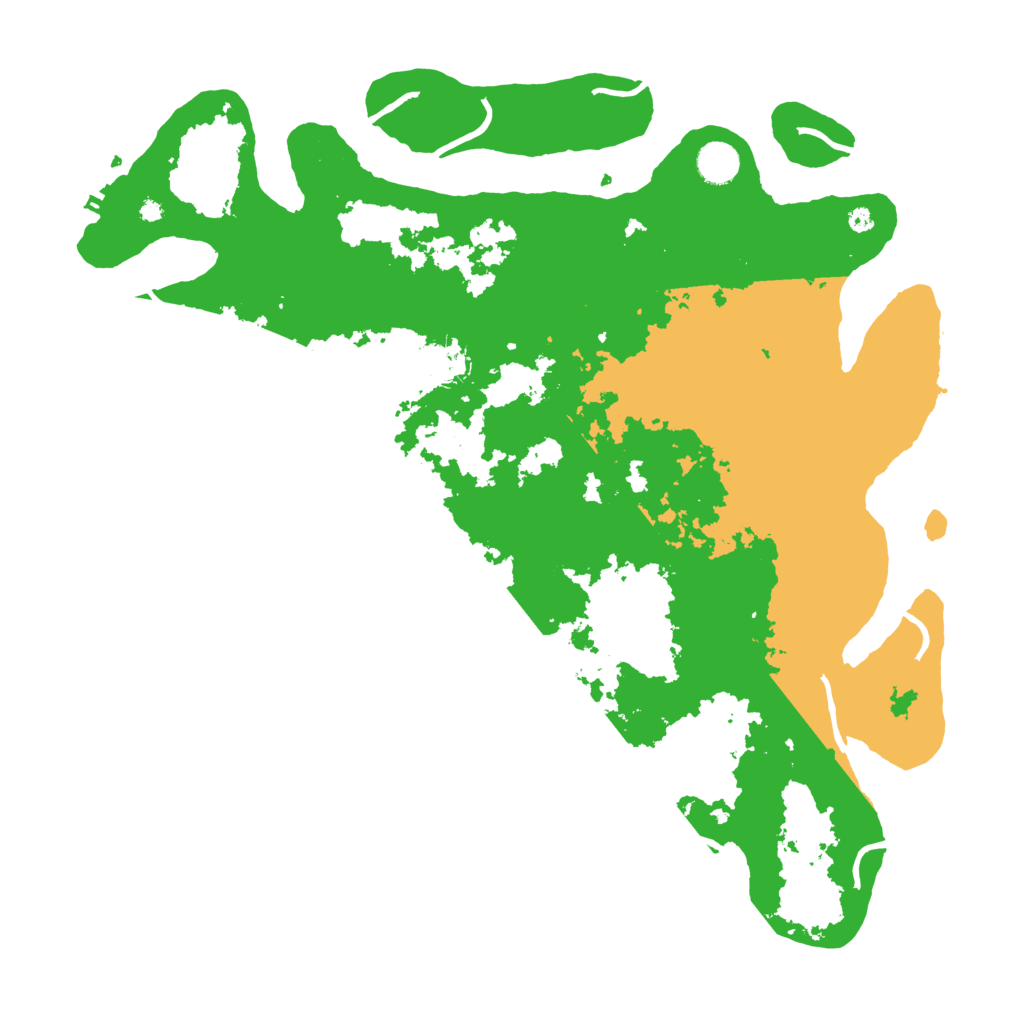 Biome Rust Map: Procedural Map, Size: 4250, Seed: 187335175