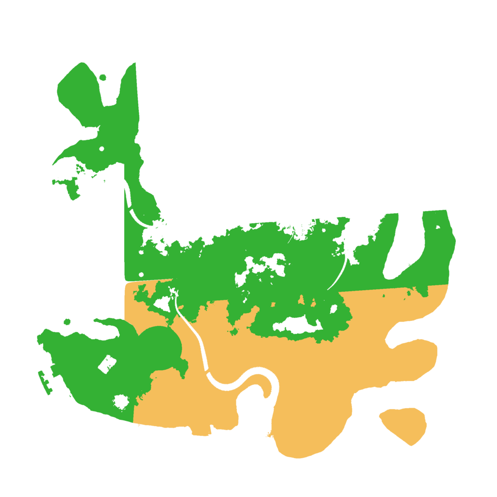 Biome Rust Map: Procedural Map, Size: 3000, Seed: 904362284