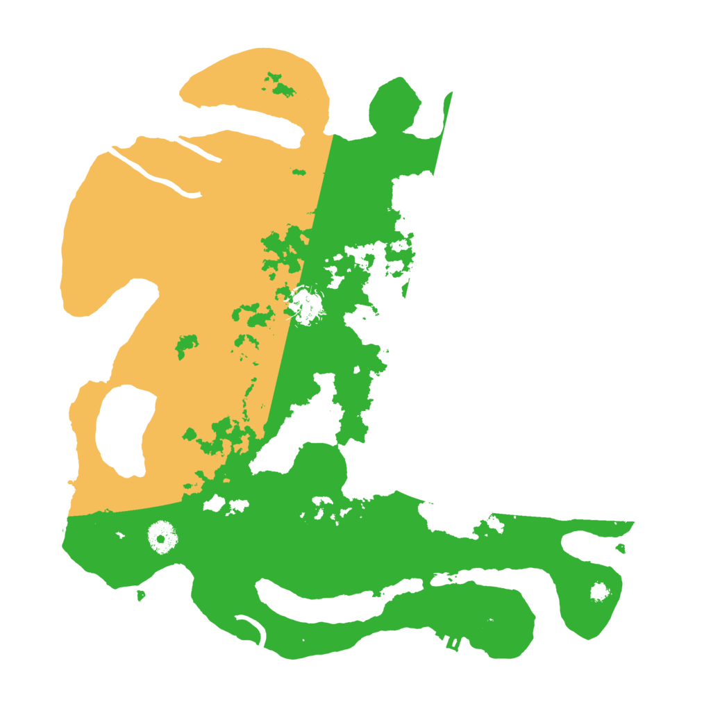 Biome Rust Map: Procedural Map, Size: 3500, Seed: 682173704