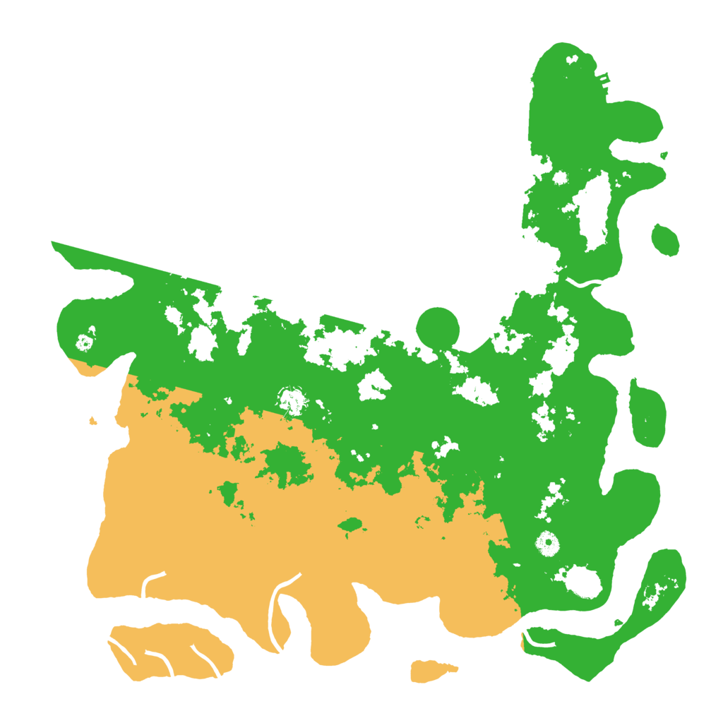 Biome Rust Map: Procedural Map, Size: 4544, Seed: 4660