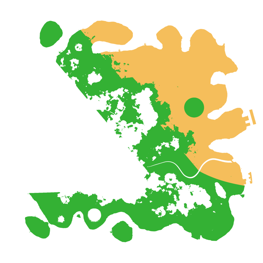 Biome Rust Map: Procedural Map, Size: 3500, Seed: 1580859212