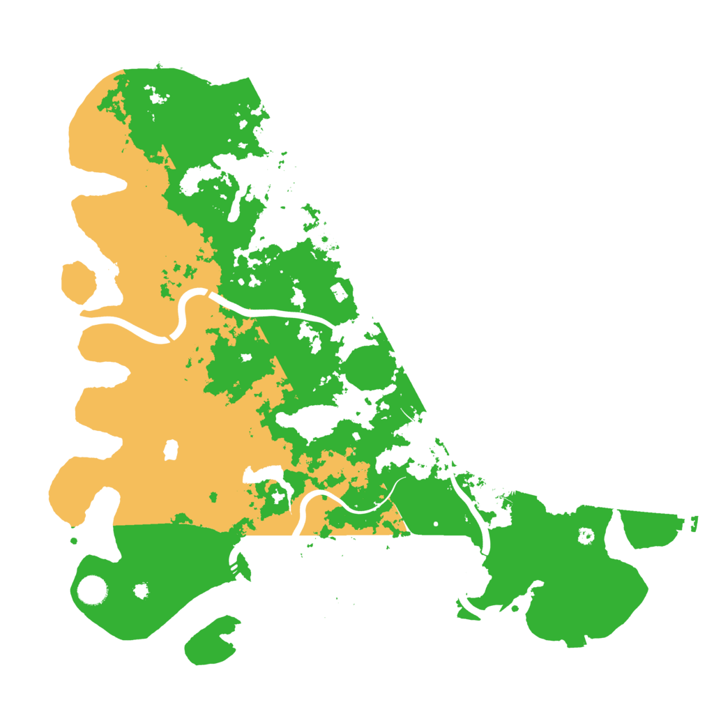 Biome Rust Map: Procedural Map, Size: 4250, Seed: 72010753