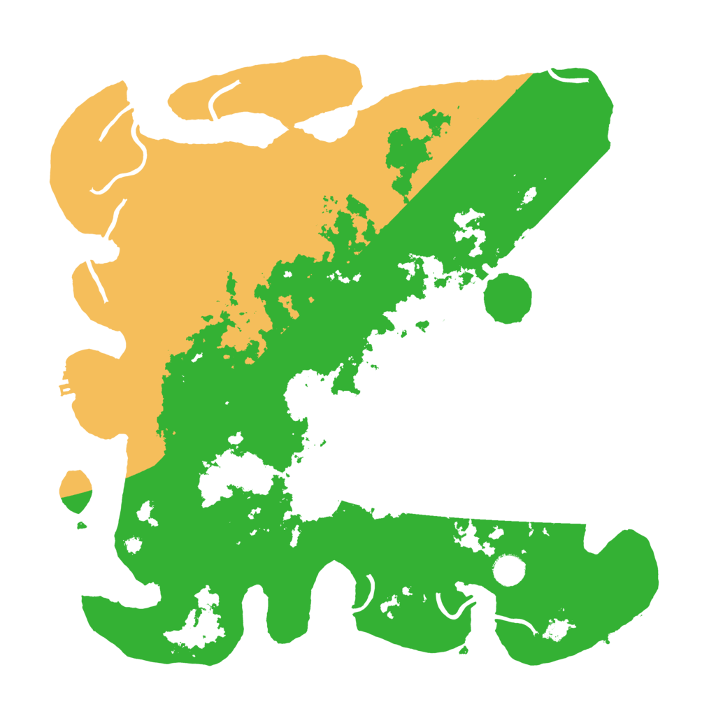 Biome Rust Map: Procedural Map, Size: 4000, Seed: 1591608670