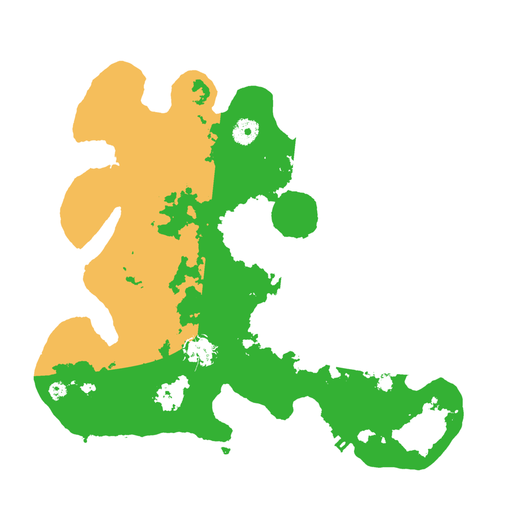Biome Rust Map: Procedural Map, Size: 3000, Seed: 543014