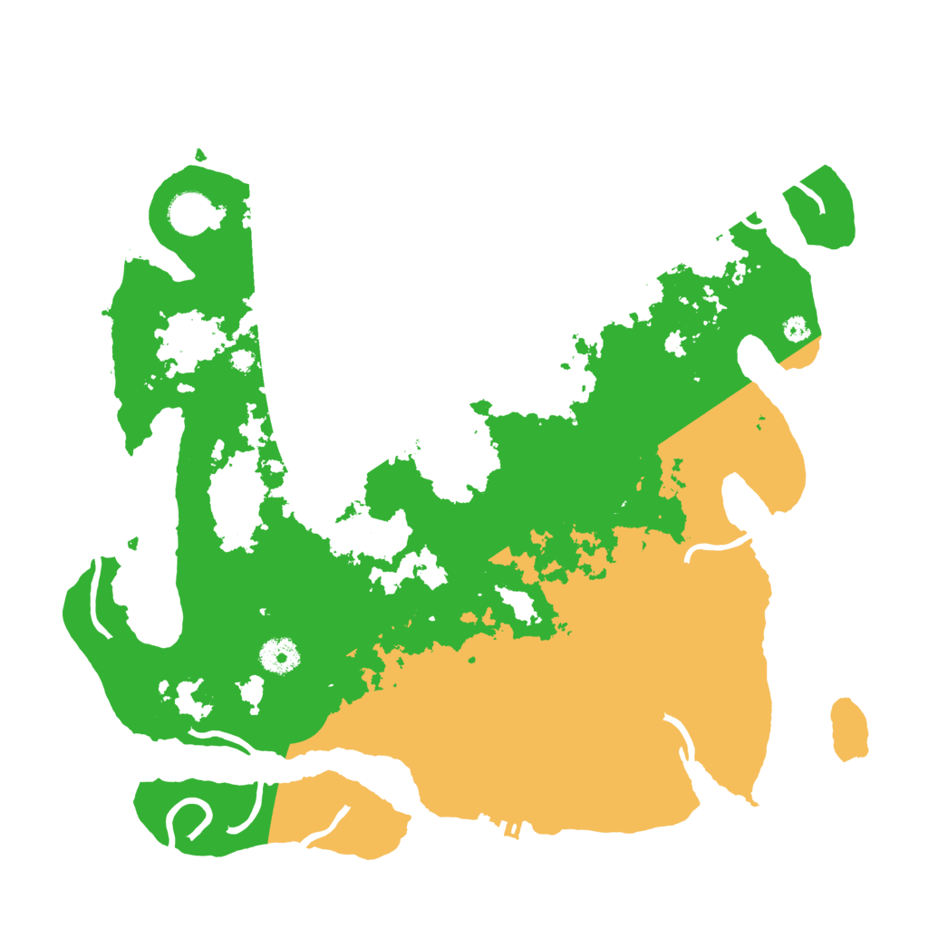 Biome Rust Map: Procedural Map, Size: 3720, Seed: 738363