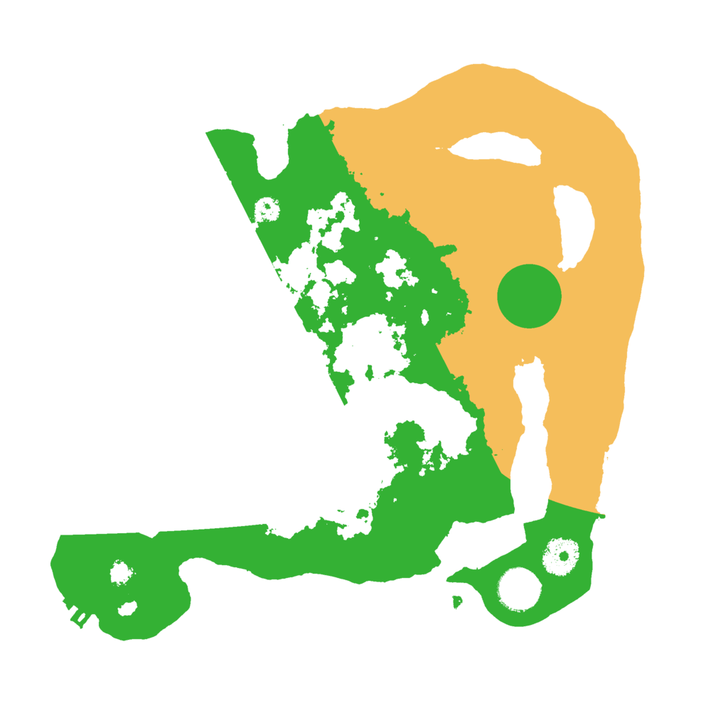 Biome Rust Map: Procedural Map, Size: 3000, Seed: 603519