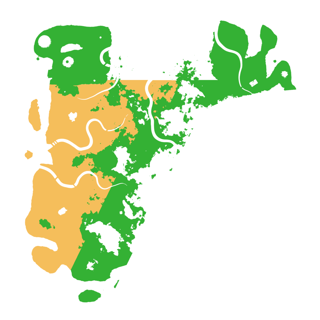 Biome Rust Map: Procedural Map, Size: 4500, Seed: 15092022