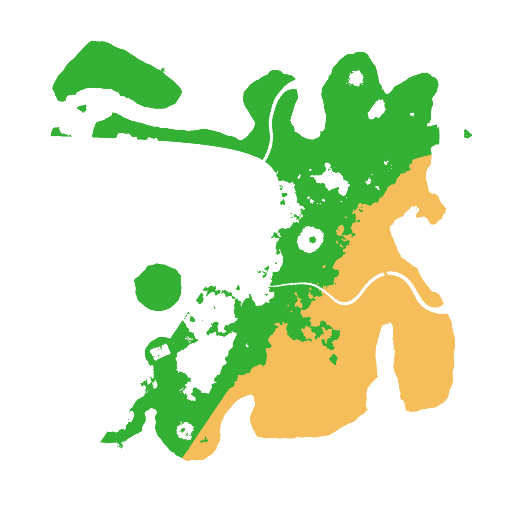 Biome Rust Map: Procedural Map, Size: 3000, Seed: 31067