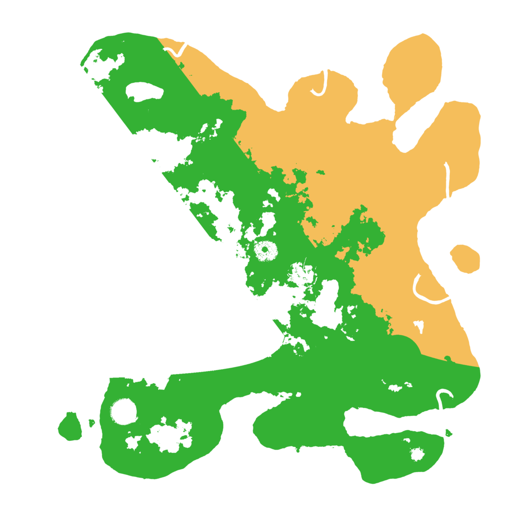 Biome Rust Map: Procedural Map, Size: 3500, Seed: 683643606